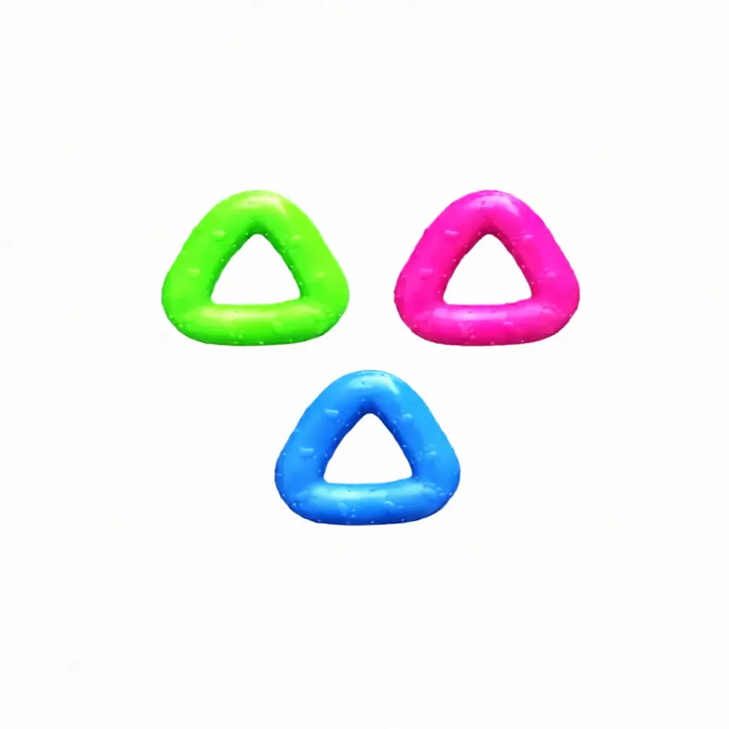 اسباب بازی دندانی لاتکسی مدل مثلثی یو اس پت