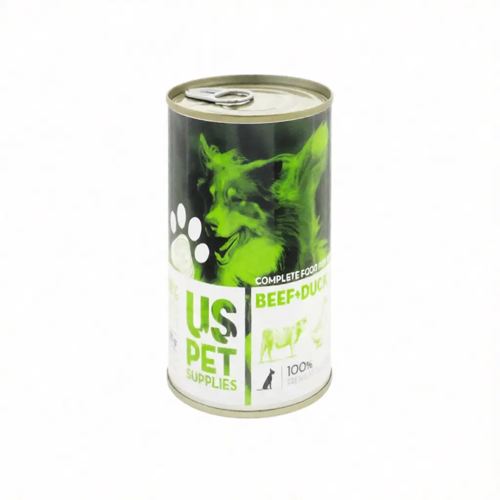 کنسرو پته سگ گوساله و اردک ۴۰۰ گرمی | US Pet