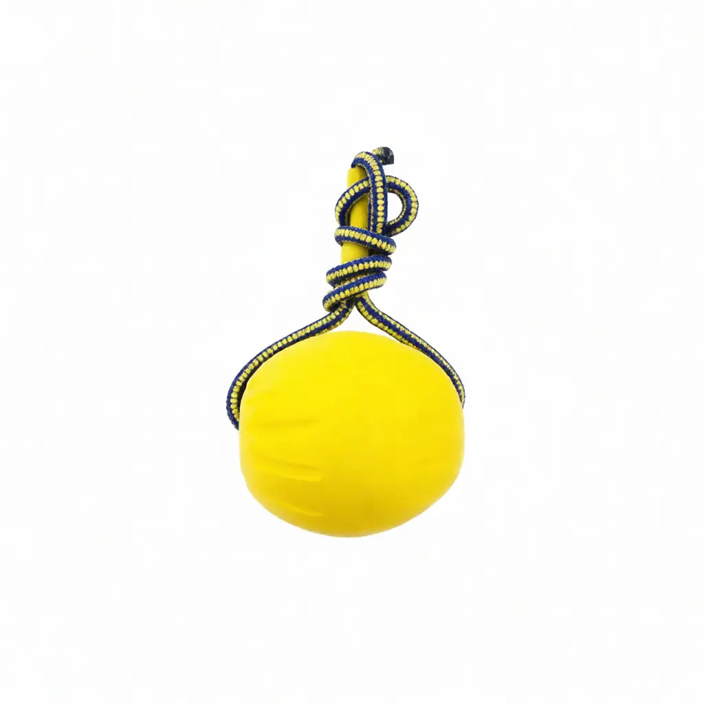 توپ اسفنجی سفت سگ و گربه | یو اس پت (US PET) | همراه بند