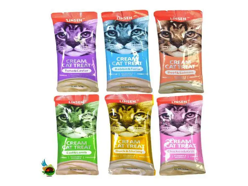 بستنی-55-گرمی-گربه-در-5-طعم-مختلف-وارداتی-یو-اس-پت