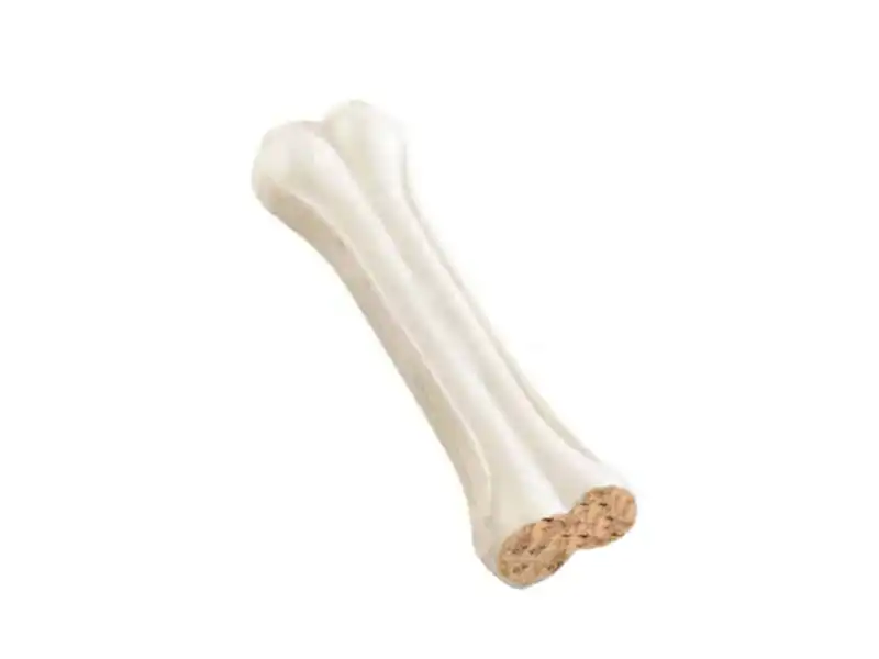 تشویقی-فشله‌ای-سگ-استخوان-فلورایدی-مغزدار-گوشت-مرغ-16-سانتی